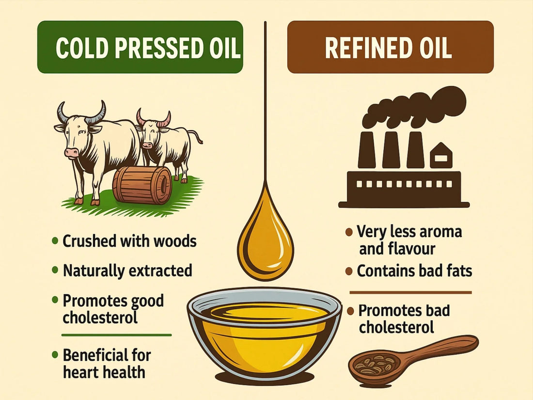 Cold Pressed Oil vs Refined Oil: Which One is Healthier?